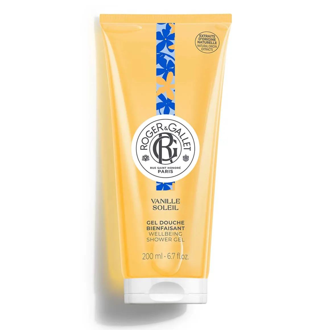 Roger & Gallet - Vanille Soleil - Gel Douche Bienfaisant 200ml