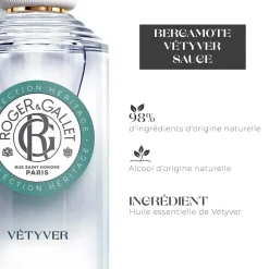 Roger & Gallet - Vétyver - Eau Parfumée Bienfaisante
