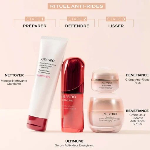 Shiseido - Benefiance - Crème Lissante Anti-Rides SPF25 50 ml