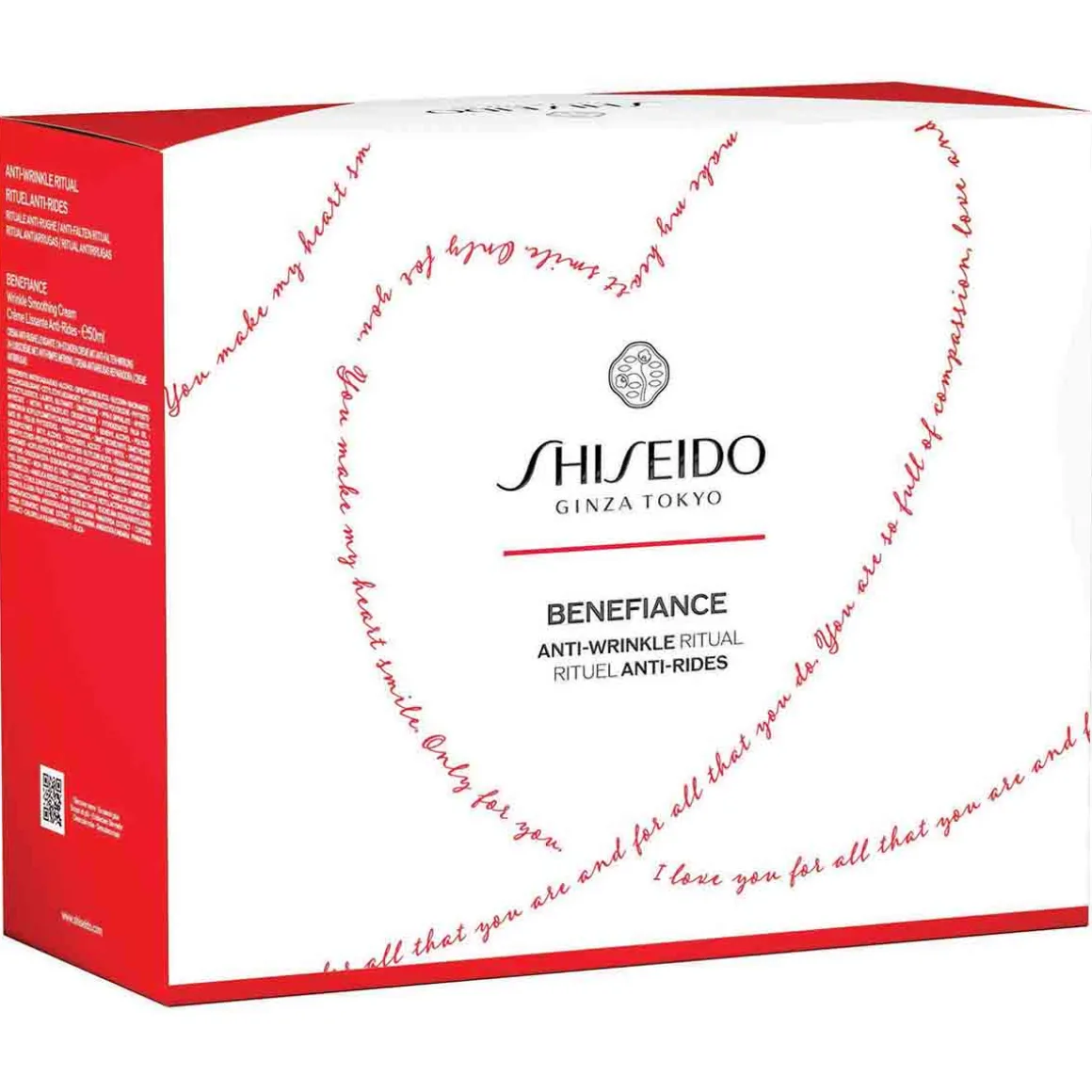 Shiseido - Coffret Rituel Anti-rides Benefiance