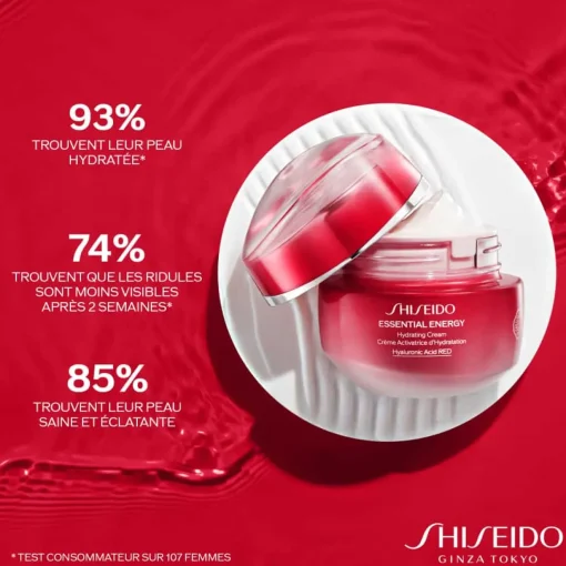 Shiseido - Essential Energy 24H - Recharge Crème Jour Hydratation SPF20 - 50 ml