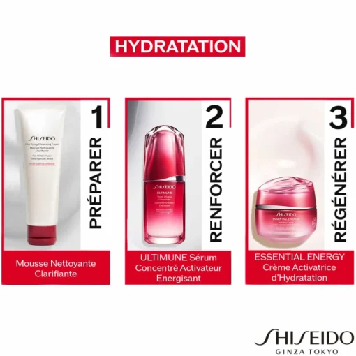 Shiseido - Essential Energy 24H - Recharge Crème Jour Hydratation SPF20 - 50 ml