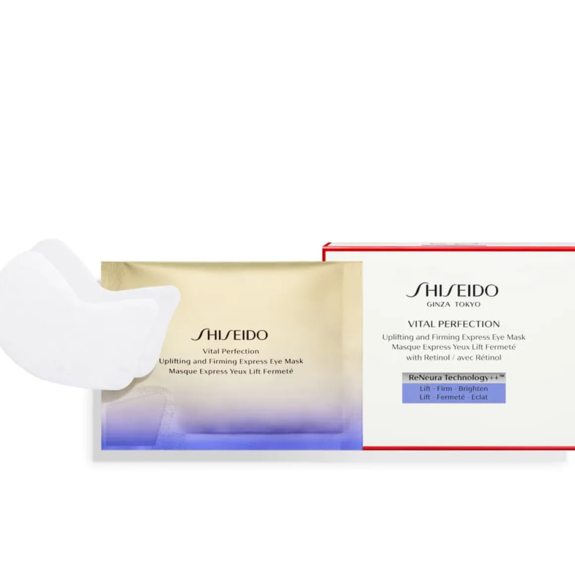 Shiseido - Vital Perfection - Masque Express Yeux Lift fermeté 2 x12 patchs