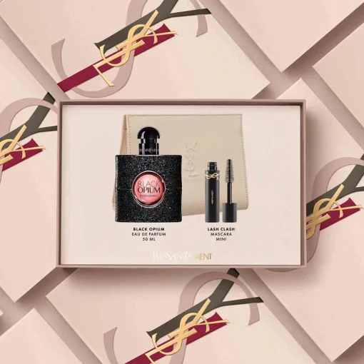 Yves Saint Laurent - Coffret Black Opium - Parfum 50ml + 2 produits