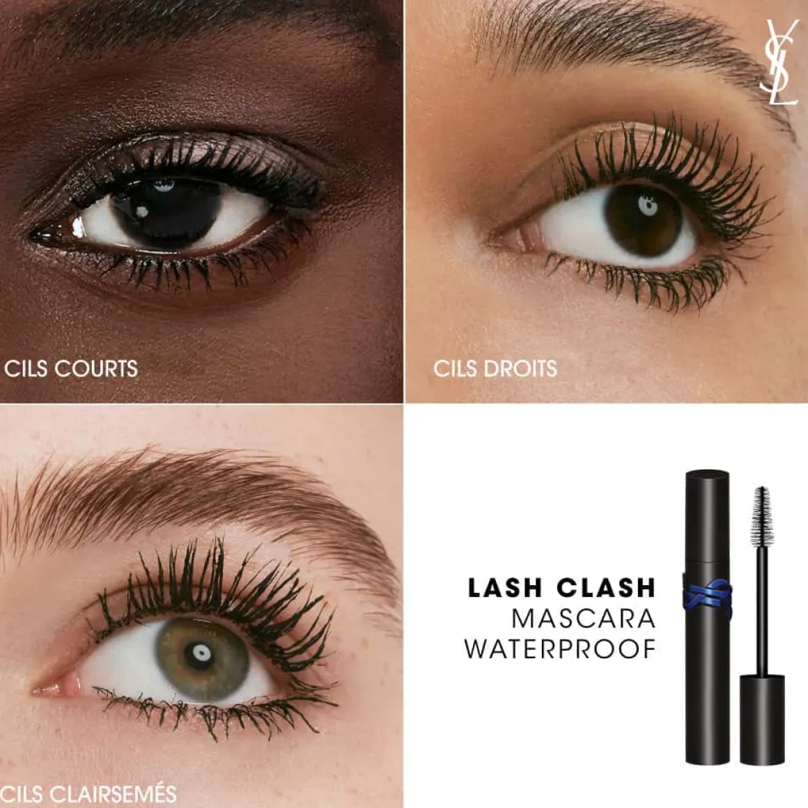Yves Saint Laurent - Lash Clash Mascara Waterproof - Volume Extrême Noir