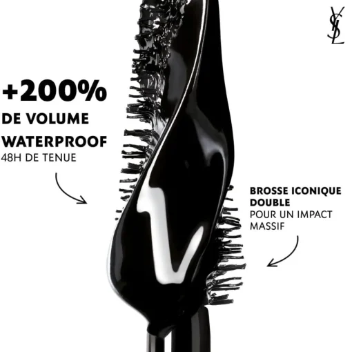 Yves Saint Laurent - Lash Clash Mascara Waterproof - Volume Extrême Noir