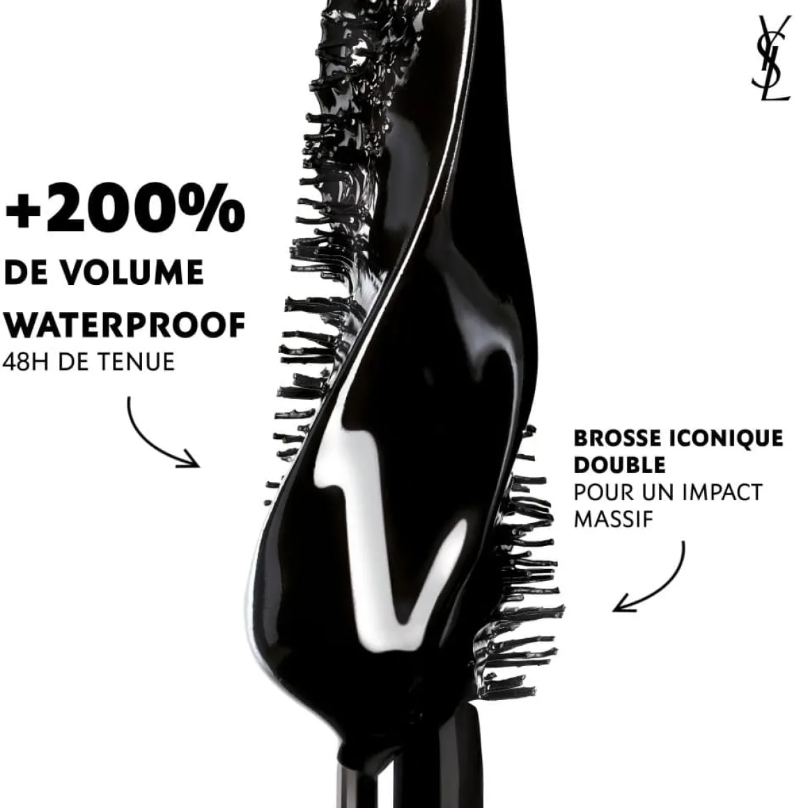 Yves Saint Laurent - Lash Clash Mascara Waterproof - Volume Extrême Noir