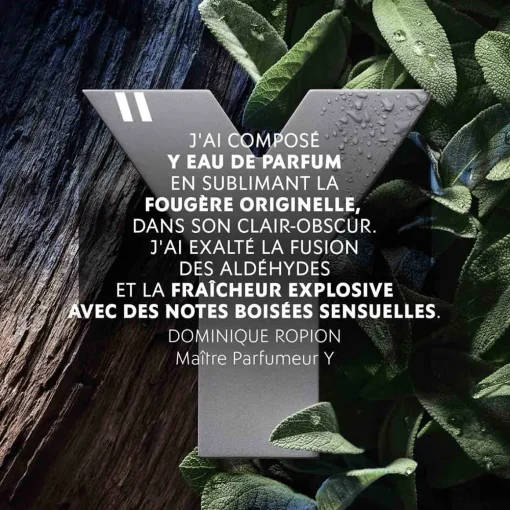 Yves Saint Laurent - Y Eau de Parfum Recharge Homme Vaporisateur 150 ml